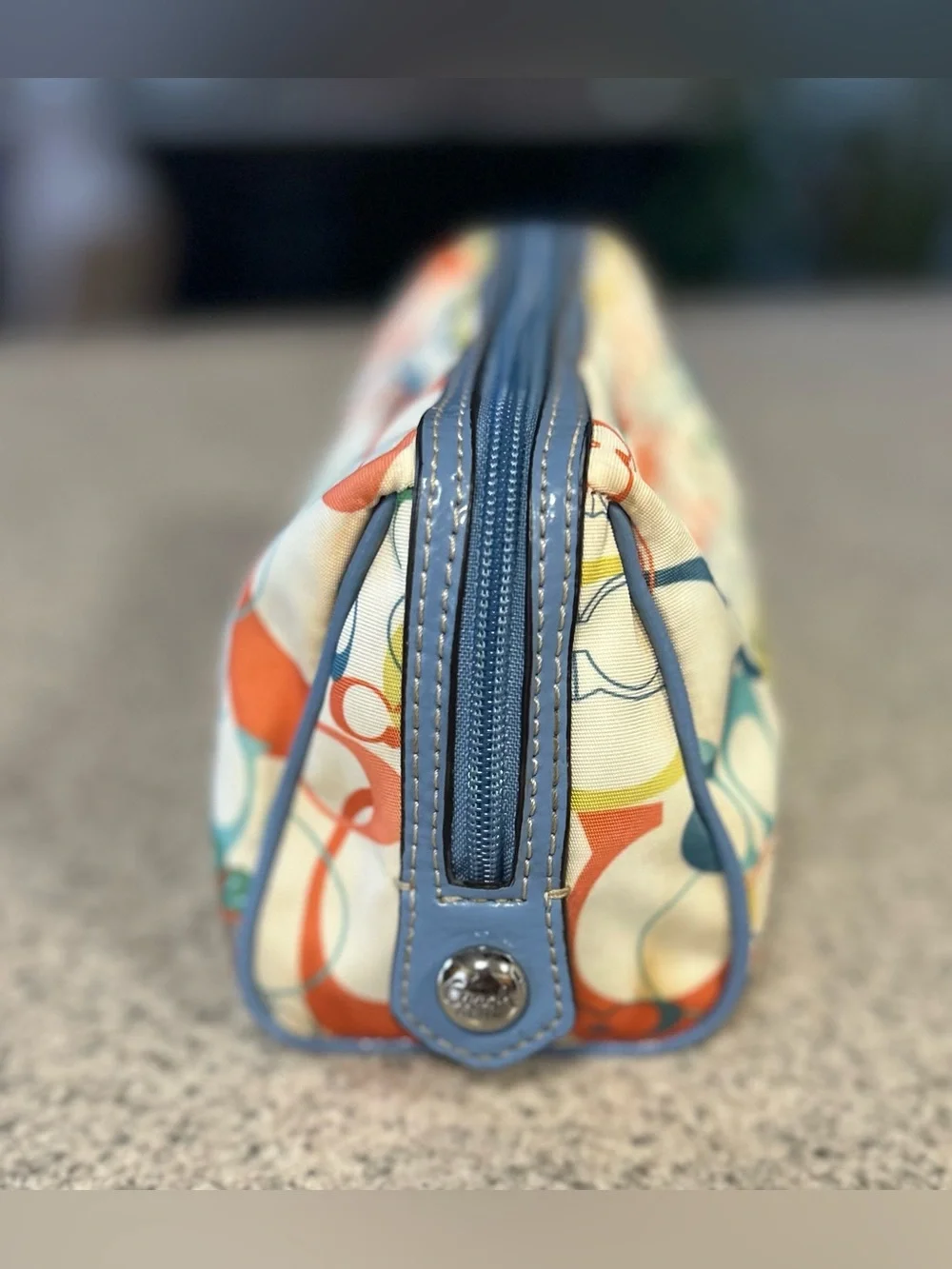 COACH Optic Signature Butterfly Cosmetic Bag